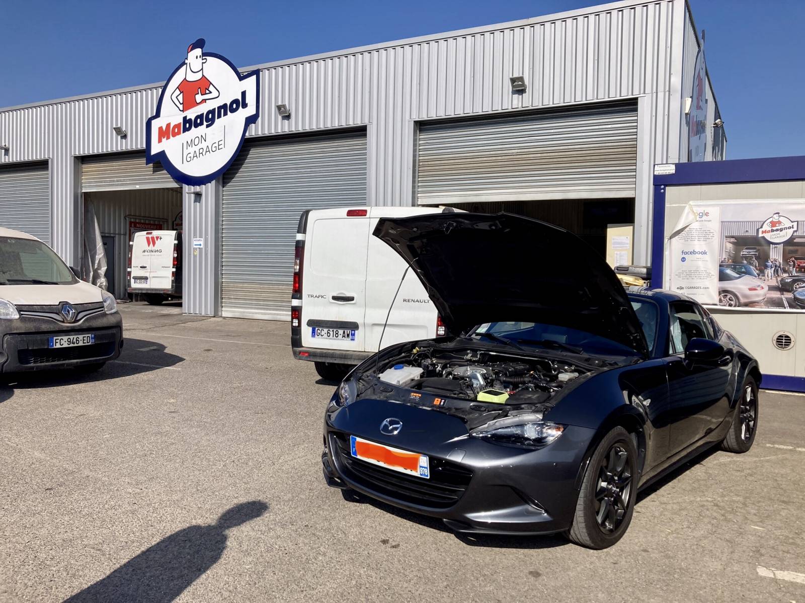 Conversion ethanol sur une Madza MX-5: Garage a Anse près de Lyon